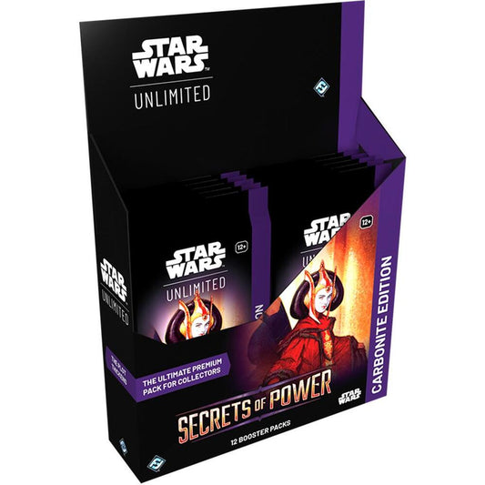 Star Wars Unlimited - Secrets of Power Carbonite Booster Display