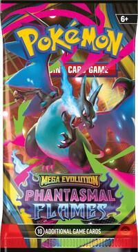 Pokemon -TCG: Mega Evolution Phantasmal Flames Booster Pack