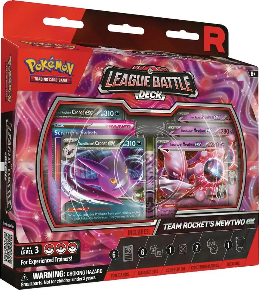 Pokémon Trading Card Game: League Battle Deck: Team Rocket's Mewtwo EX