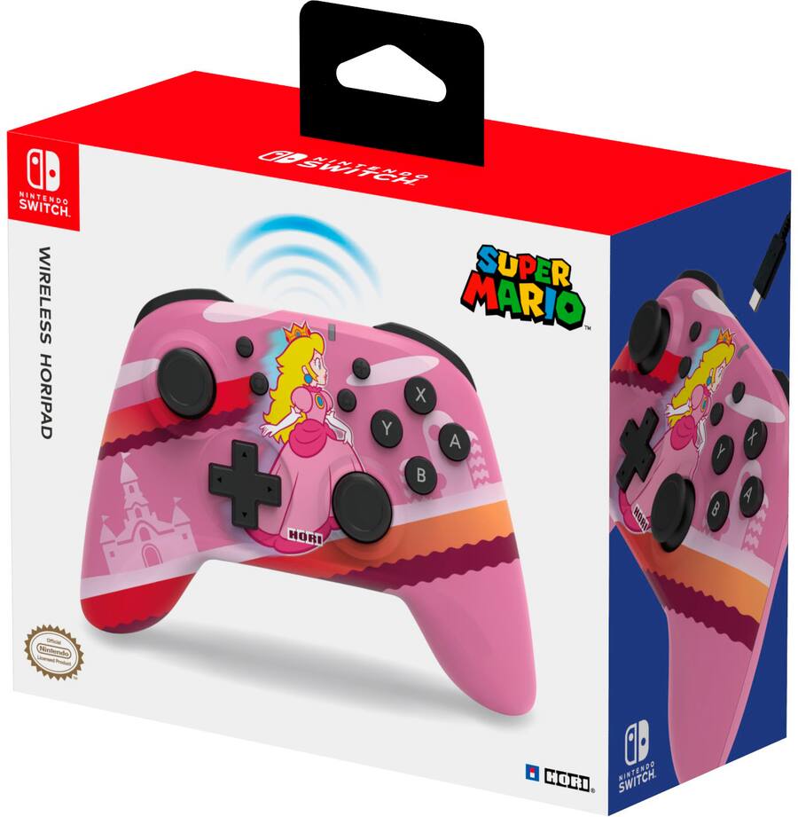 Nintendo Switch - Wireless Horipad (Peach)