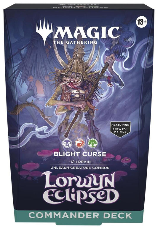 Magic the Gathering - Blight Curse - Lorwyn Eclipsed Commander Deck