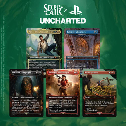 Magic the Gathering -  Secret Lair Drop Series: Secret Lair x Uncharted Non-Foil
