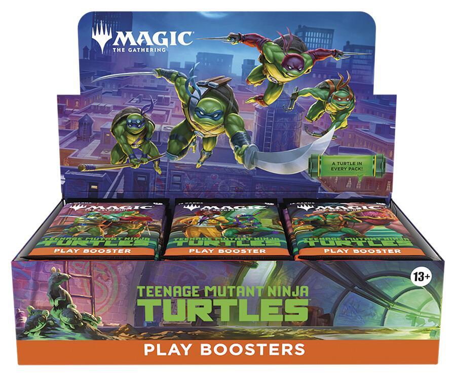 Magic the Gathering - Teenage Mutant Ninja Turtles Play Booster Display