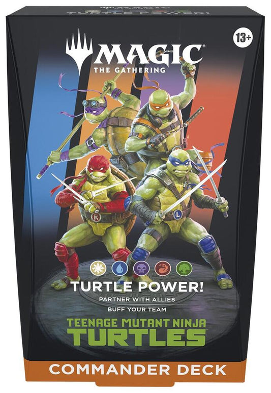 Magic the Gathering - Teenage Mutant Ninja Turtles Commander Deck- Turtle Power!