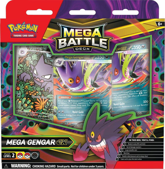 Pokémon Trading Card Game: Mega Battle Deck (Mega Gengar EX)