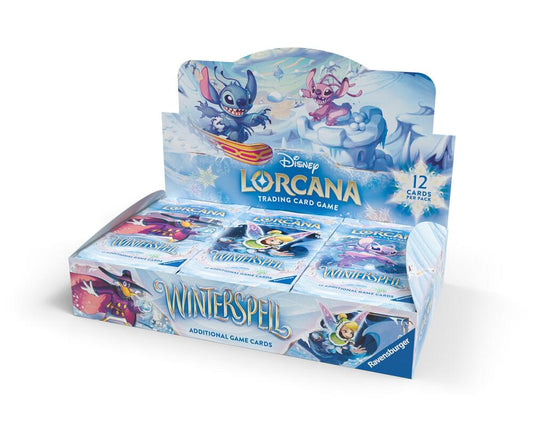 Disney Lorcana TCG - Winterspell - Booster Display