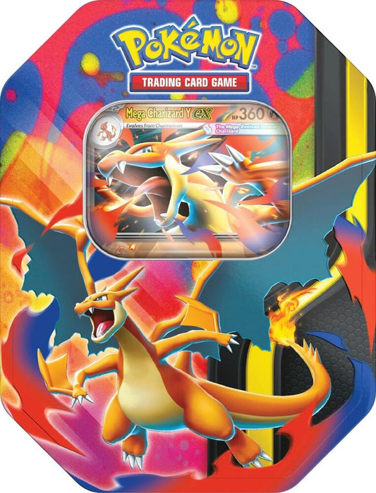 Pokemon -TCG: Mega Evolution: Mega Charizard Tin (Mega Charizard Y)