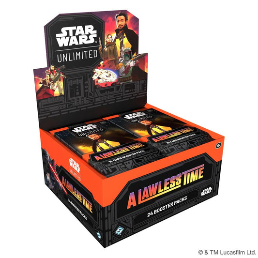 Star Wars Unlimited - A Lawless Time Booster Display