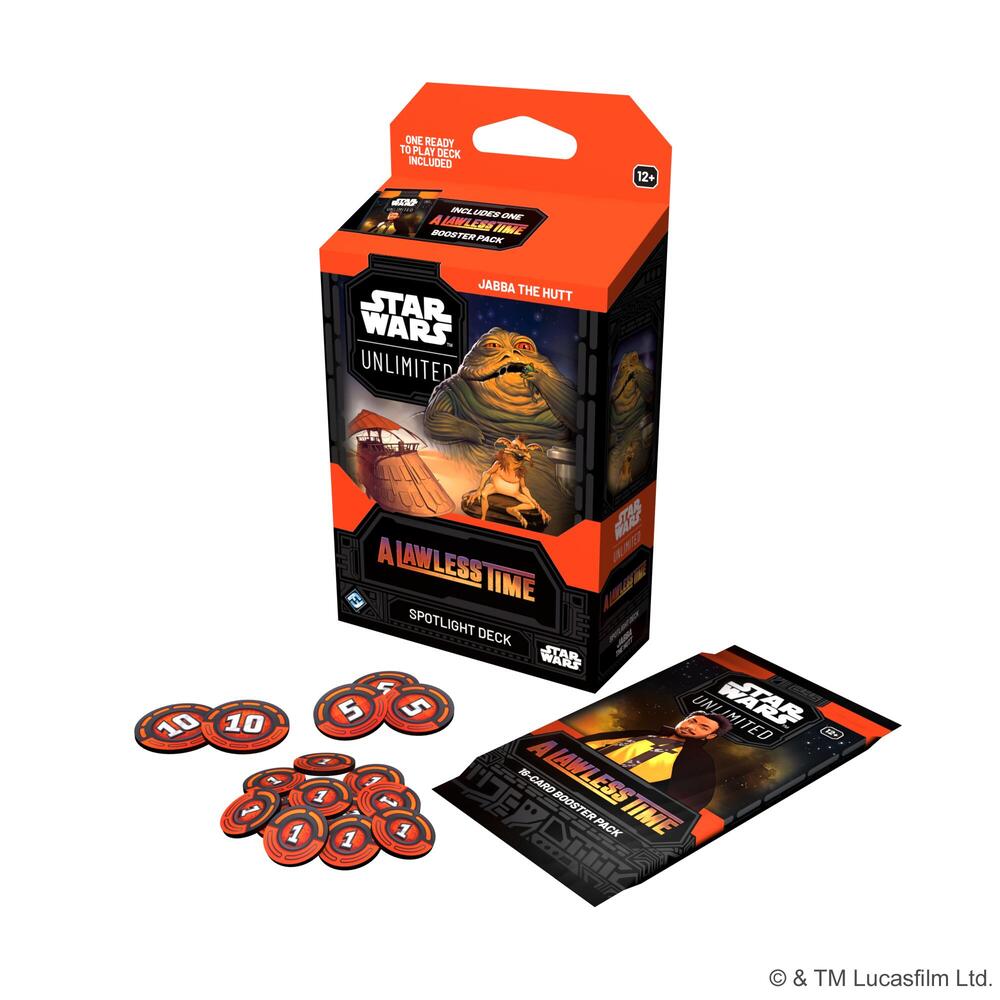 Star Wars Unlimited - A Lawless Time Spotlight Deck - Jabba The Hutt