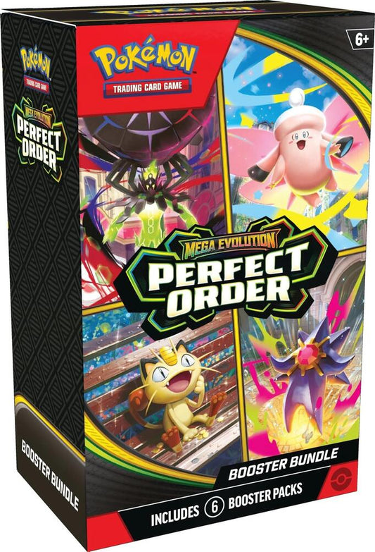 Pokemon -TCG: Mega Evolution: Perfect Order Booster Bundle