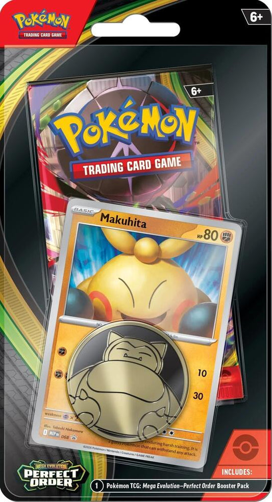 Pokemon -TCG: Mega Evolution: Perfect Order Single Pack Blister [Makuhita]