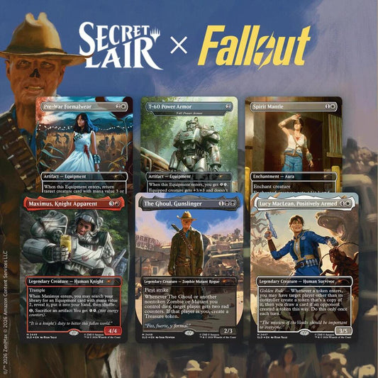 Magic the Gathering -  Secret Lair Drop Series: Secret Lair x Fallout Beyond Vault 33