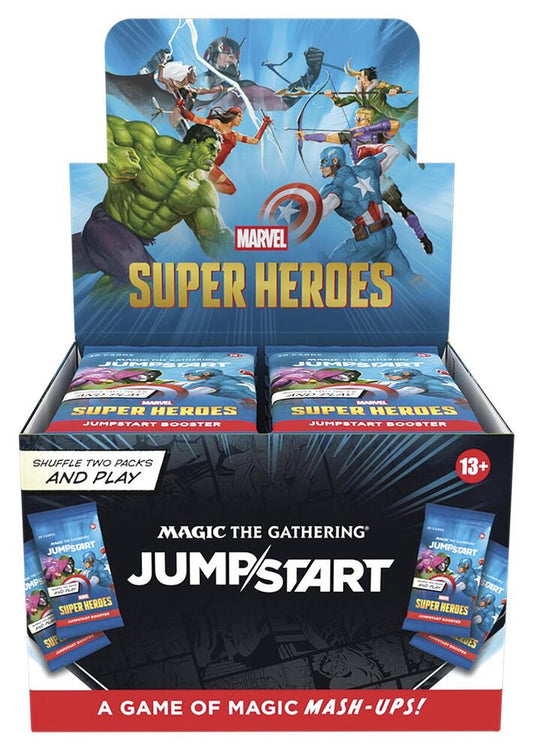 Magic the Gathering - Marvel Super Heroes - Jumpstart Booster Display