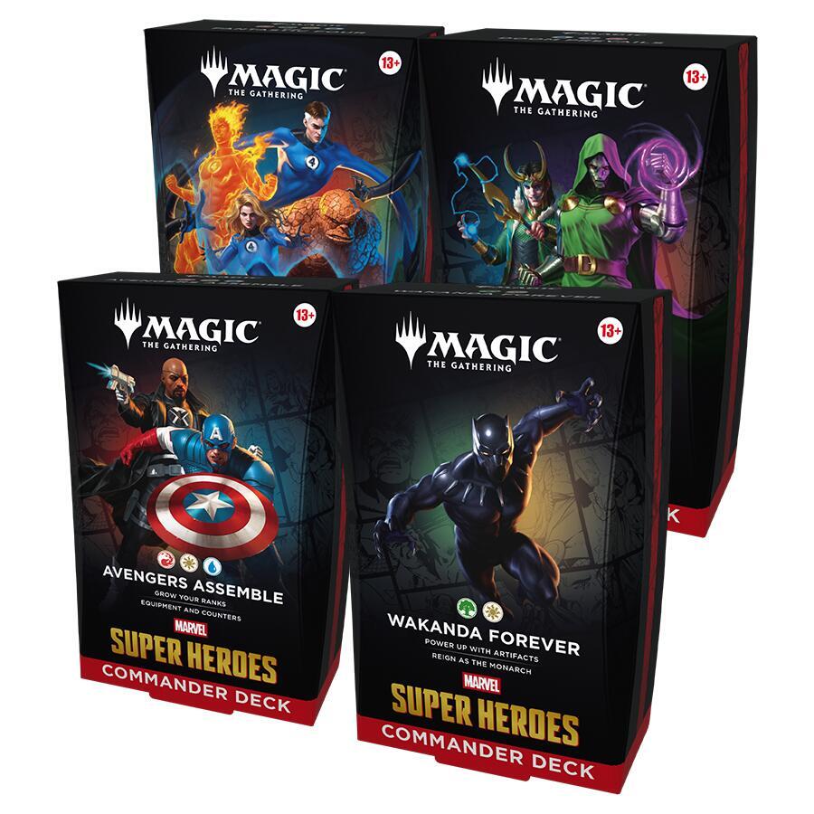 Magic the Gathering - Marvel Super Heroes - Commander Decks