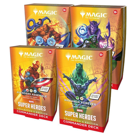 Magic the Gathering - Marvel Super Heroes - Collector's Edition Commander Decks