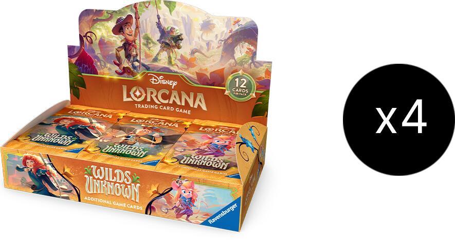 Disney Lorcana TCG - Wilds Unknown Booster Box Case