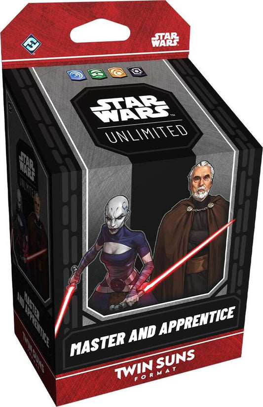 Star Wars Unlimited - Twin Suns Deck - Master and Apprentice