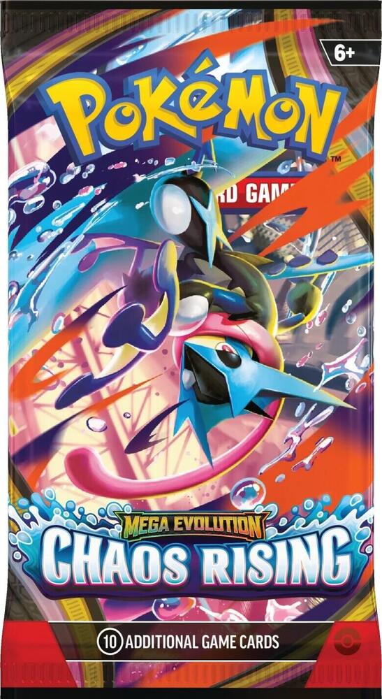 Pokemon -TCG: Mega Evolution: Chaos Rising Booster Pack