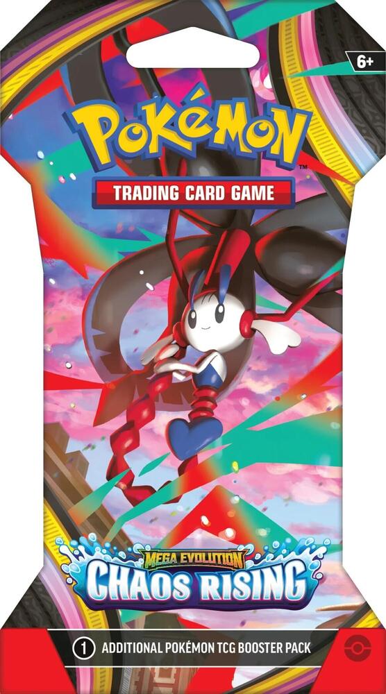 Pokemon -TCG: Mega Evolution: Chaos Rising Sleeved Booster Pack