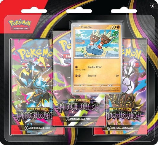 Pokemon -TCG: Pitch Black - 3-Pack Blister