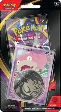 Pokemon -TCG: Mega Evolution: Pitch Black Single Pack Blister [Slowpoke]