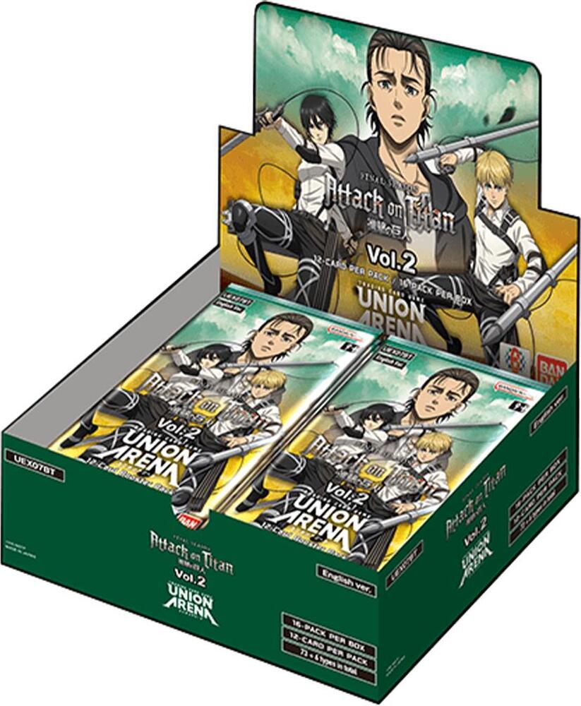 Union Arena: Attack on Titan Vol.2 Booster Display