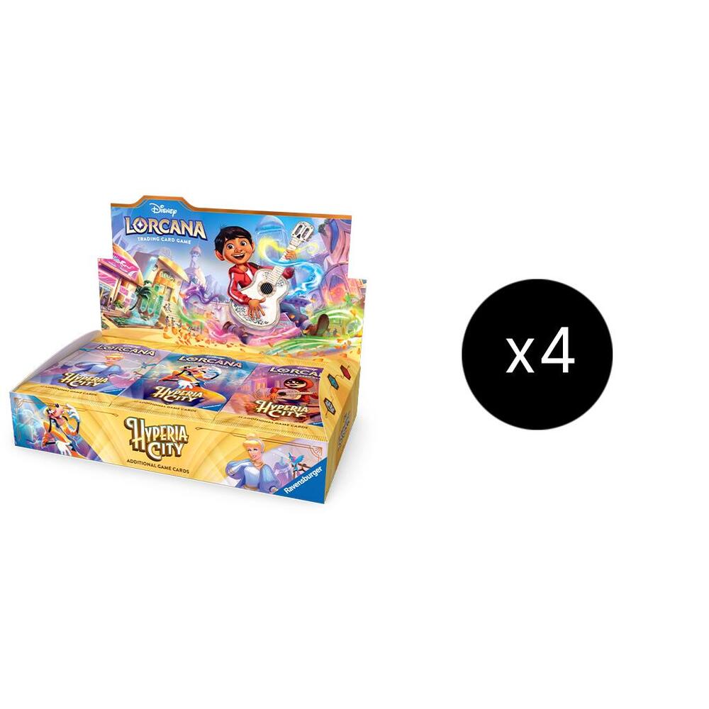 Disney Lorcana TCG - Hyperia City Booster Box Case