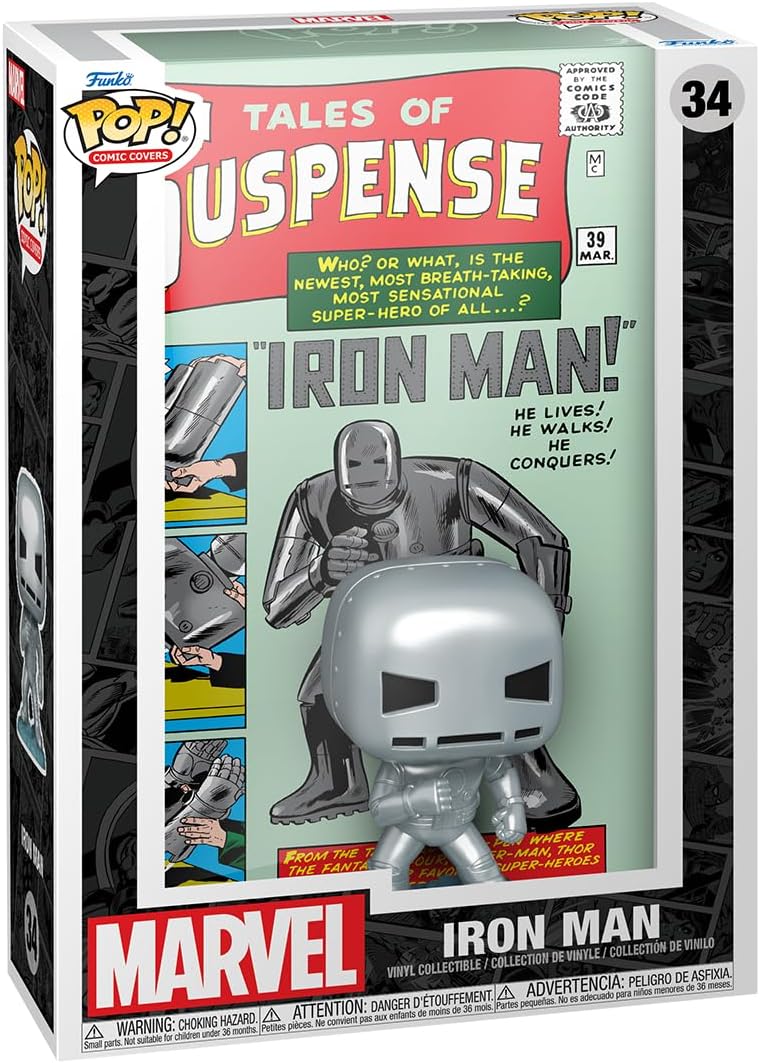 Funko Pop! Comic Cover (Marvel) - Tales of Suspense #39: Iron Man