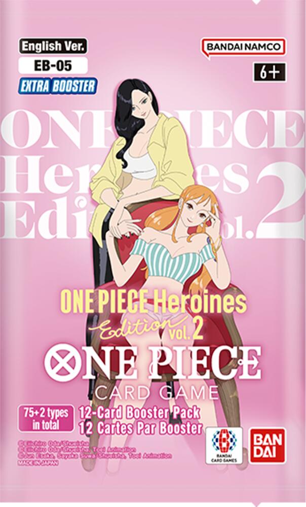 One Piece Card Game (EB-05) Extra Booster: ONE PIECE HEROINE'S EDITION VOL.2 Booster Pack