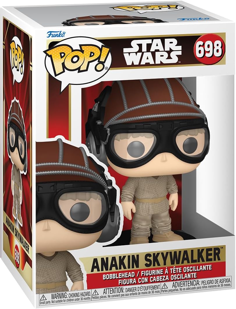 Funko Pop! Star Wars: Episode 1 - The Phamtom Menace 25th Anniversary, Anakin Skywalker with Helmet