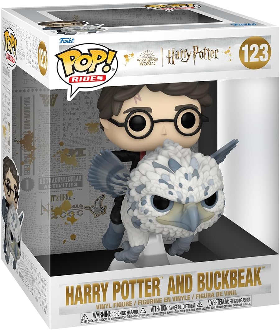 Funko Pop! Rides Deluxe: Harry Potter Prisoner of Azkaban - Harry Potter and Buckbeak