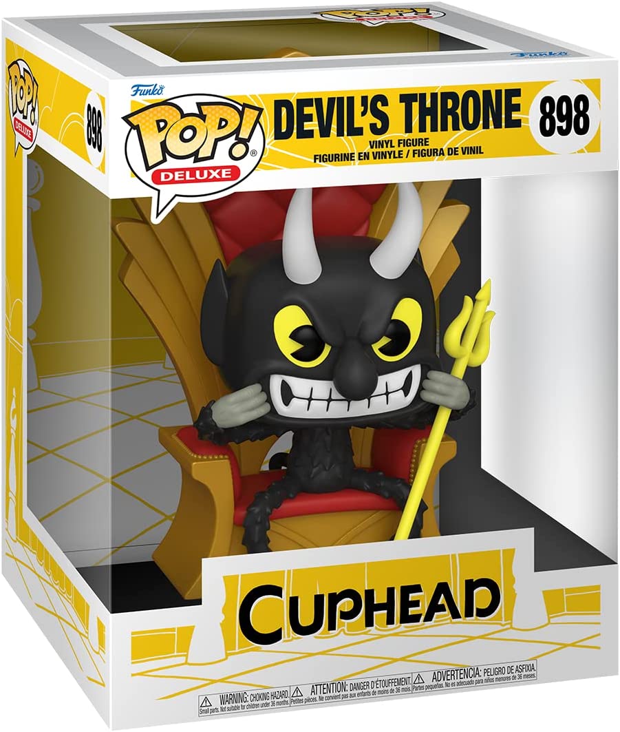 Funko POP! Deluxe: Cuphead - Devil's Throne