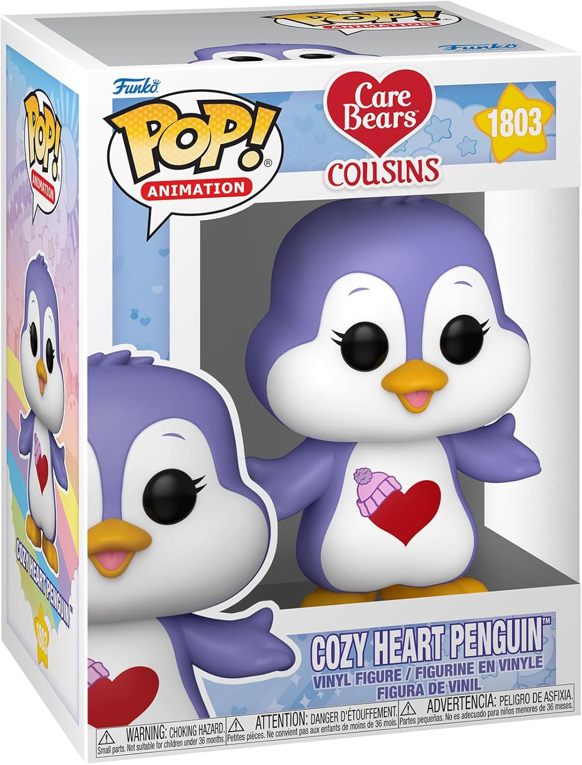 Funko POP Animation: Care Bear Cousins - Cozy Heart Penguin