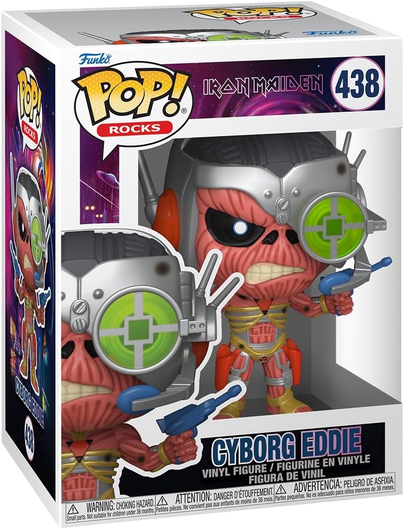 Funko Pop! Rocks: Iron Maiden - Cyborg Eddie