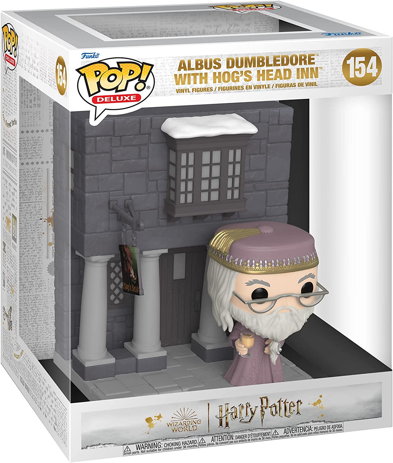 Funko POP! Deluxe: Harry Potter - Albus Dumbledore with Hog's Head Inn
