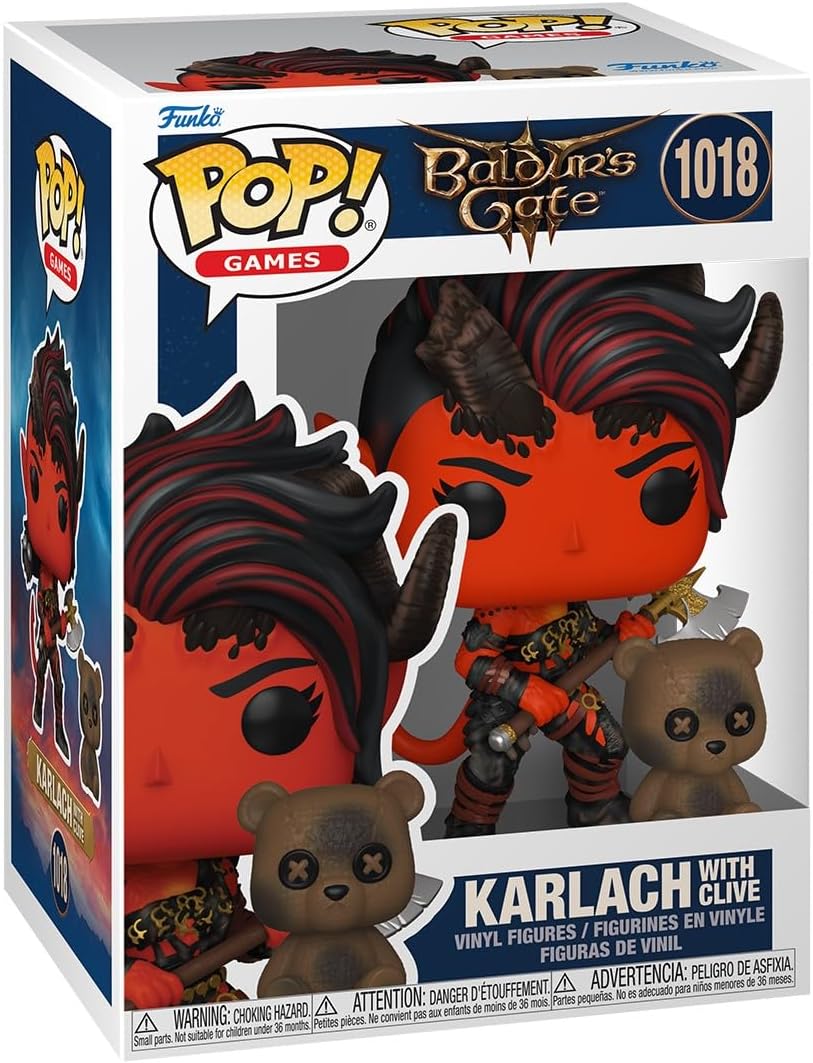 Funko Pop! &Buddy: Baldur's Gate - Karlach with Clive