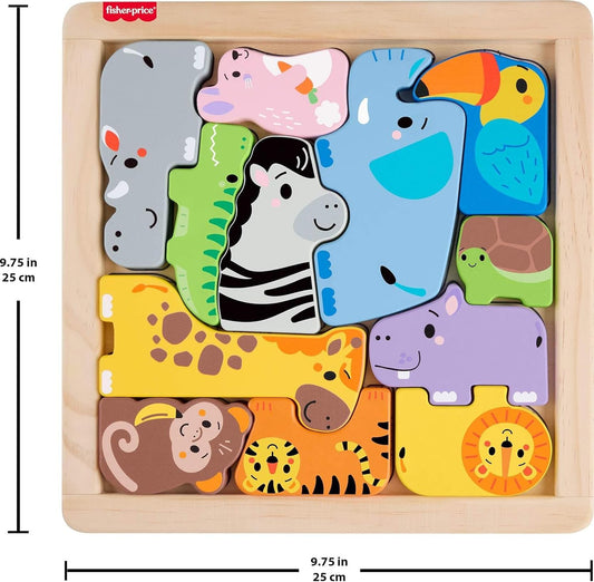 Fisher Price Wooden Animal Puzzle
