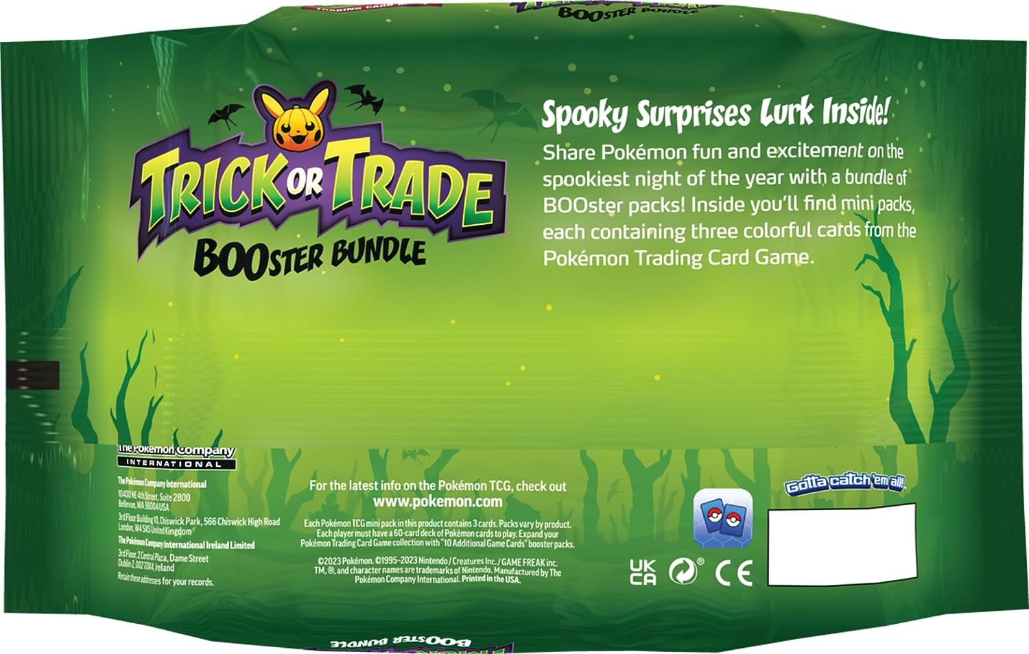 Pokmon - 2023 Trick or Trade Booster Bundle John's Total Ent. Pokmon - 2023 Trick or Trade Booster Bundle John's Total Ent.