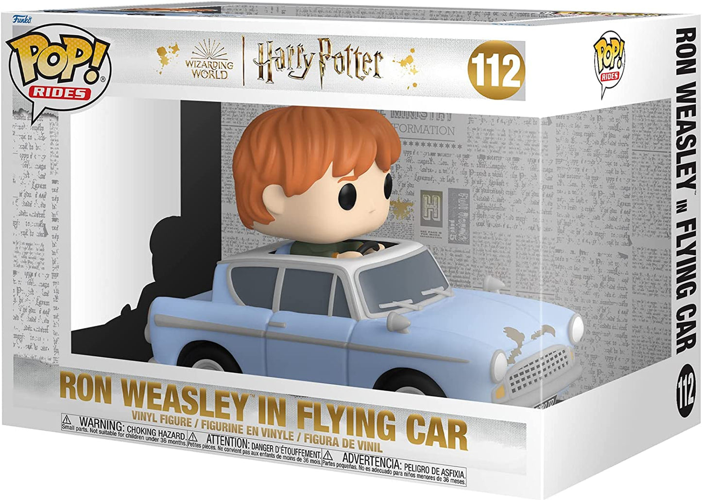 Funko POP! Rides: Harry Potter - Ron Weasley in Flying Car