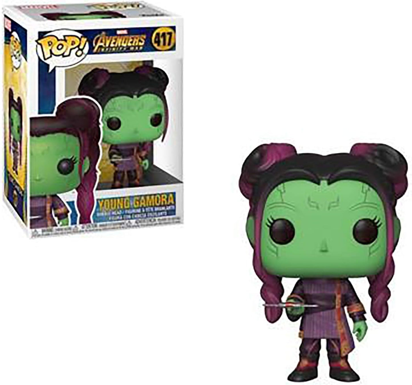 Funko Pop! Marvel: Avengers Infinity War - Young Gamora with Dagger