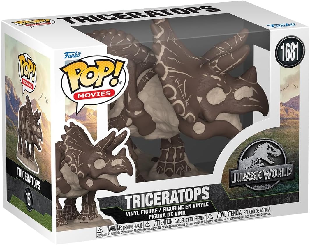 Funko Pop! Movies: Jurassic Park Fossil - Triceratops