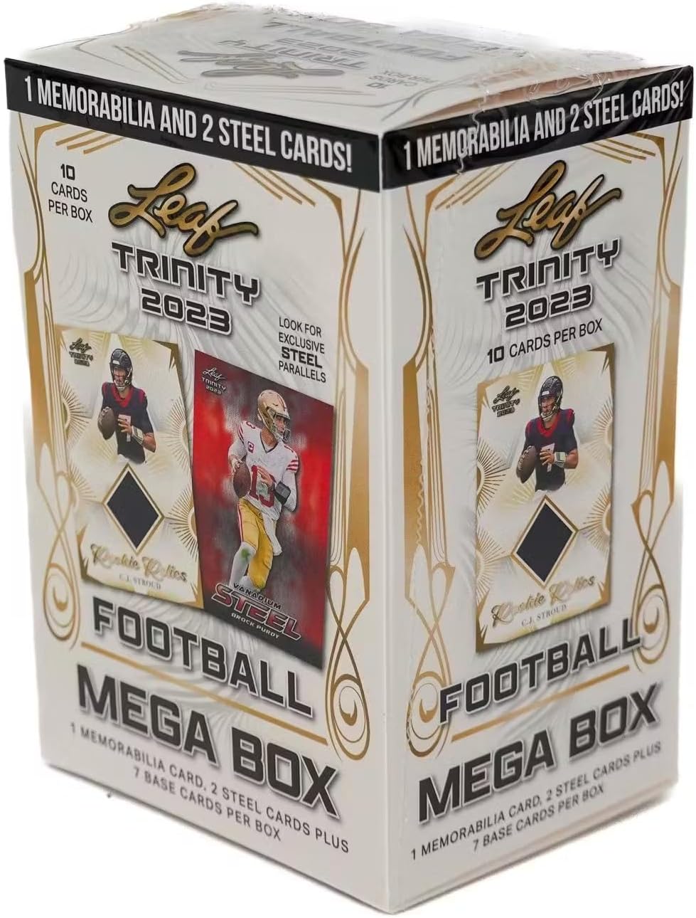 2023 Leaf Trinity Football Trading Card Mega Box