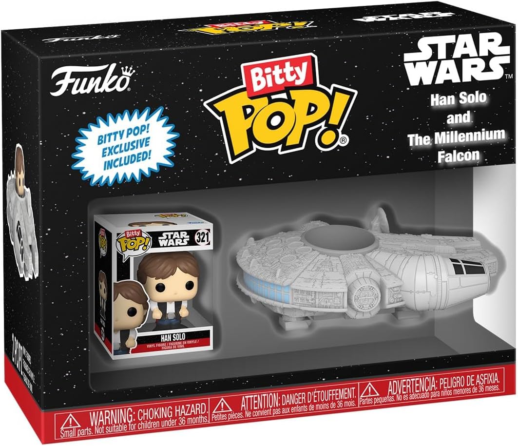 Funko Pop! Bitty Ride: Star Wars - Han Solo with Millenium Falcon