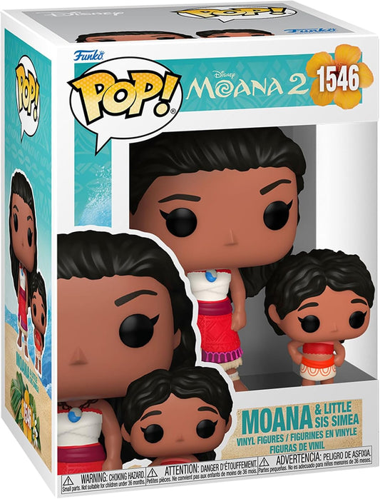 Funko Pop!&Buddy: Moana 2 - Moana & Little Sis Simea