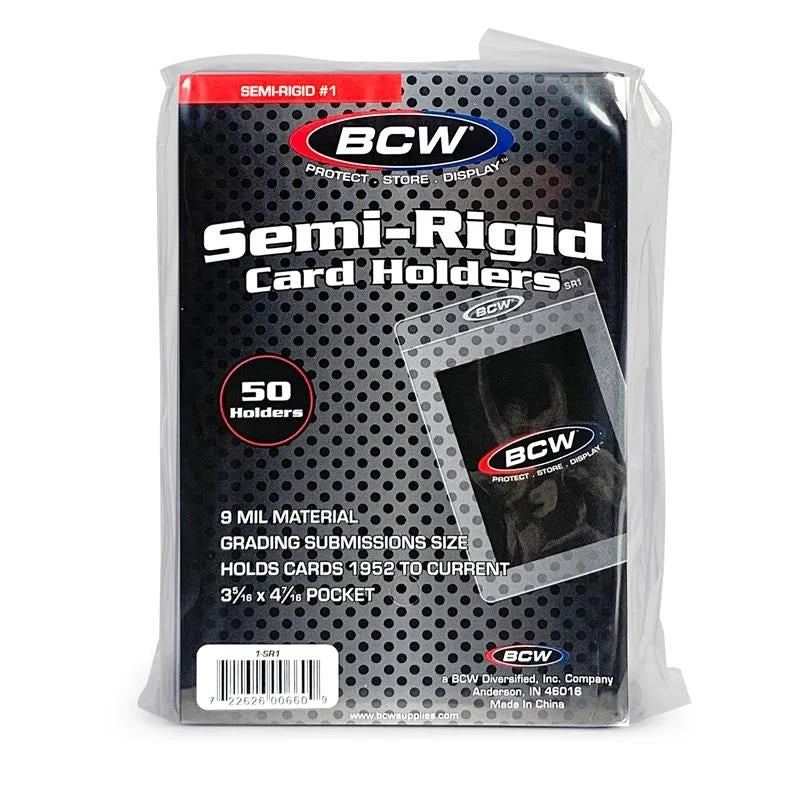 BCW Semi-Rigid Card Holder #1