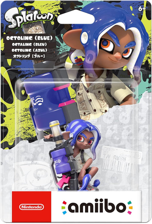 Nintendo - Amiibo - Octoling (Blue) - Splatoon Series