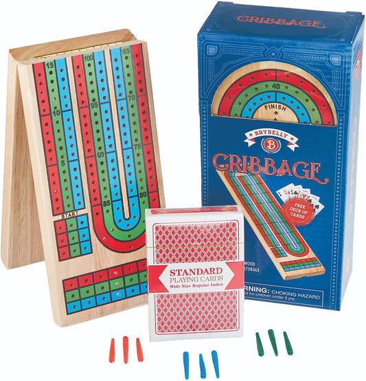 Cribbage Board Game Set