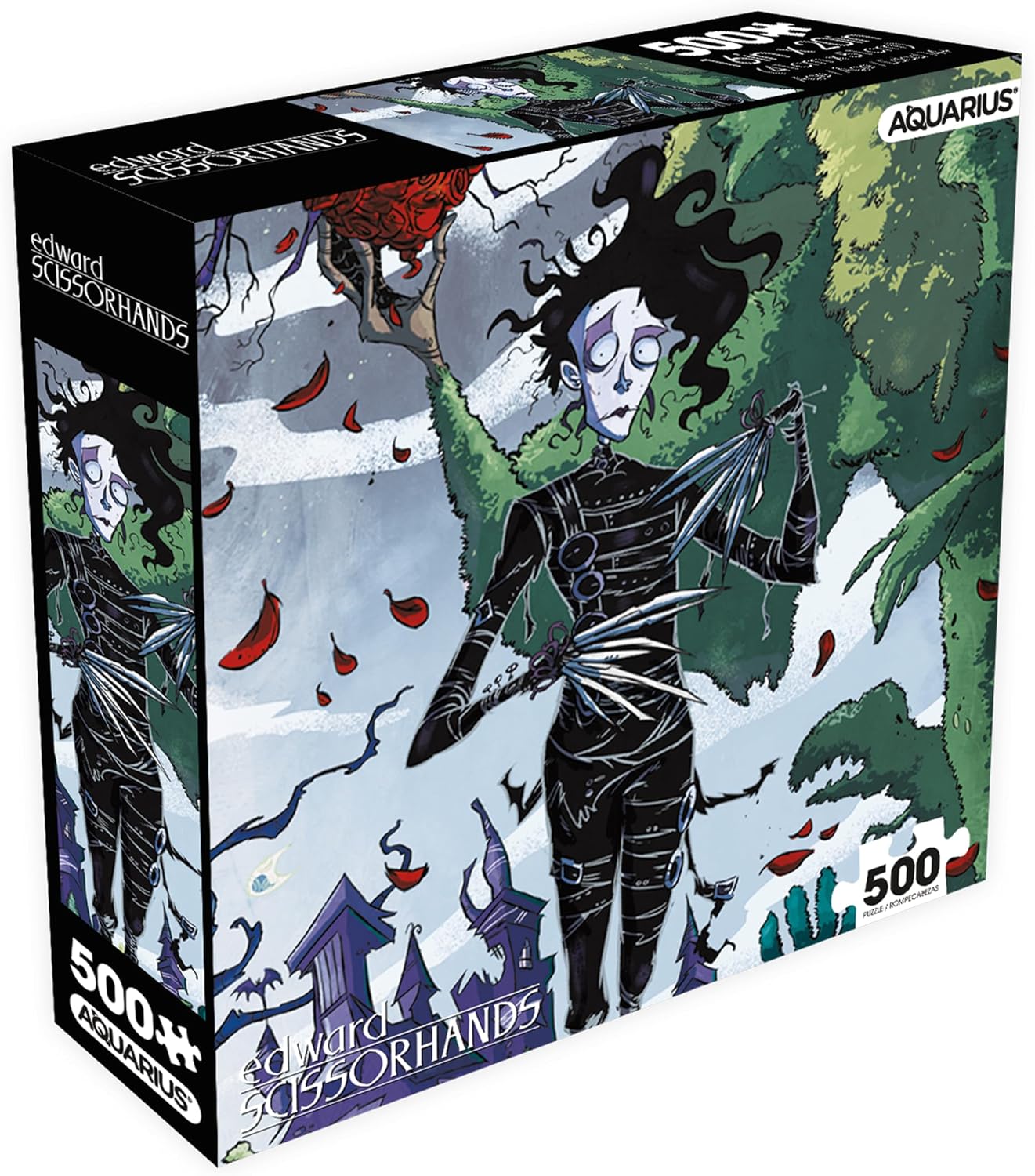 Aquarius - Edward Scissorhands 500 Piece Jigsaw Puzzle