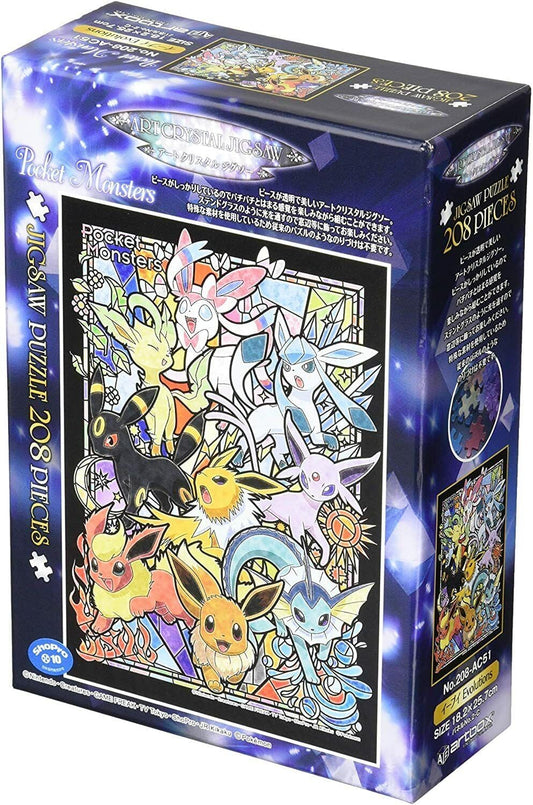 Pokemon Eevee Evolutions  208 Piece Jigsaw Puzzle