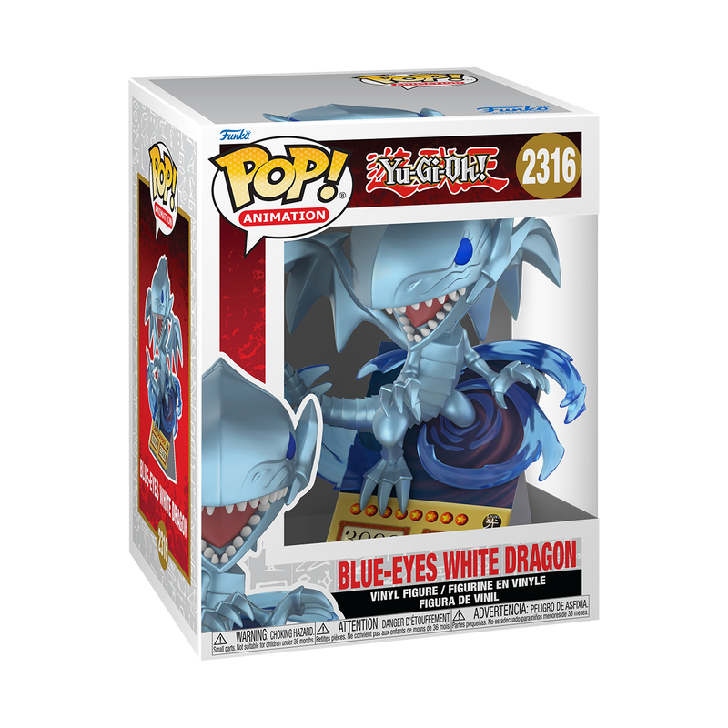 Funko POP - Yu-Gi-Oh!: Premium Blue-Eyes White Dragon